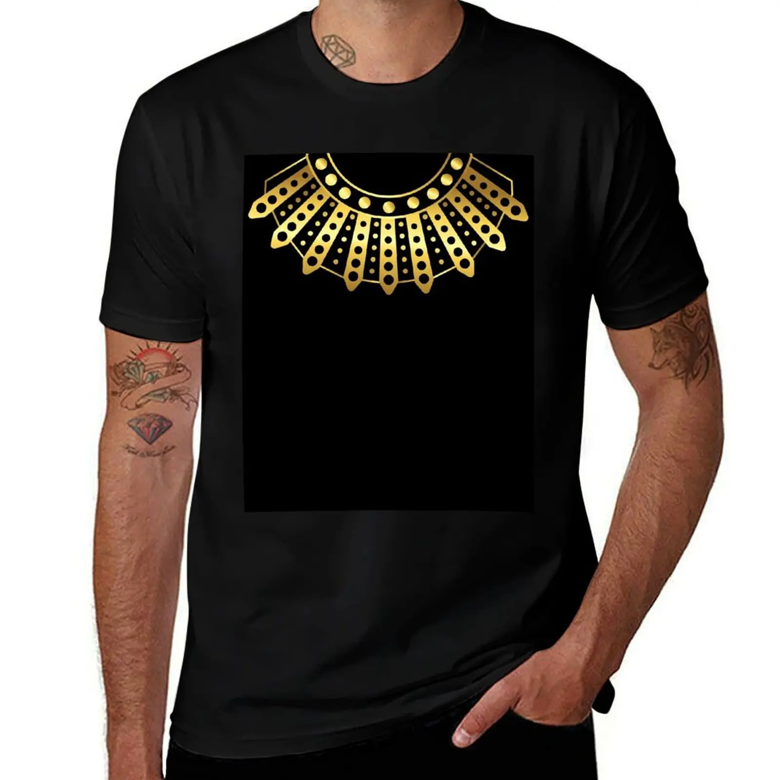 

RBG Dissent Collar design Ruth Bader Ginsberg Fan Gift Tee T-Shirt t shirt custom print anime t shirts oversize T-shirt
