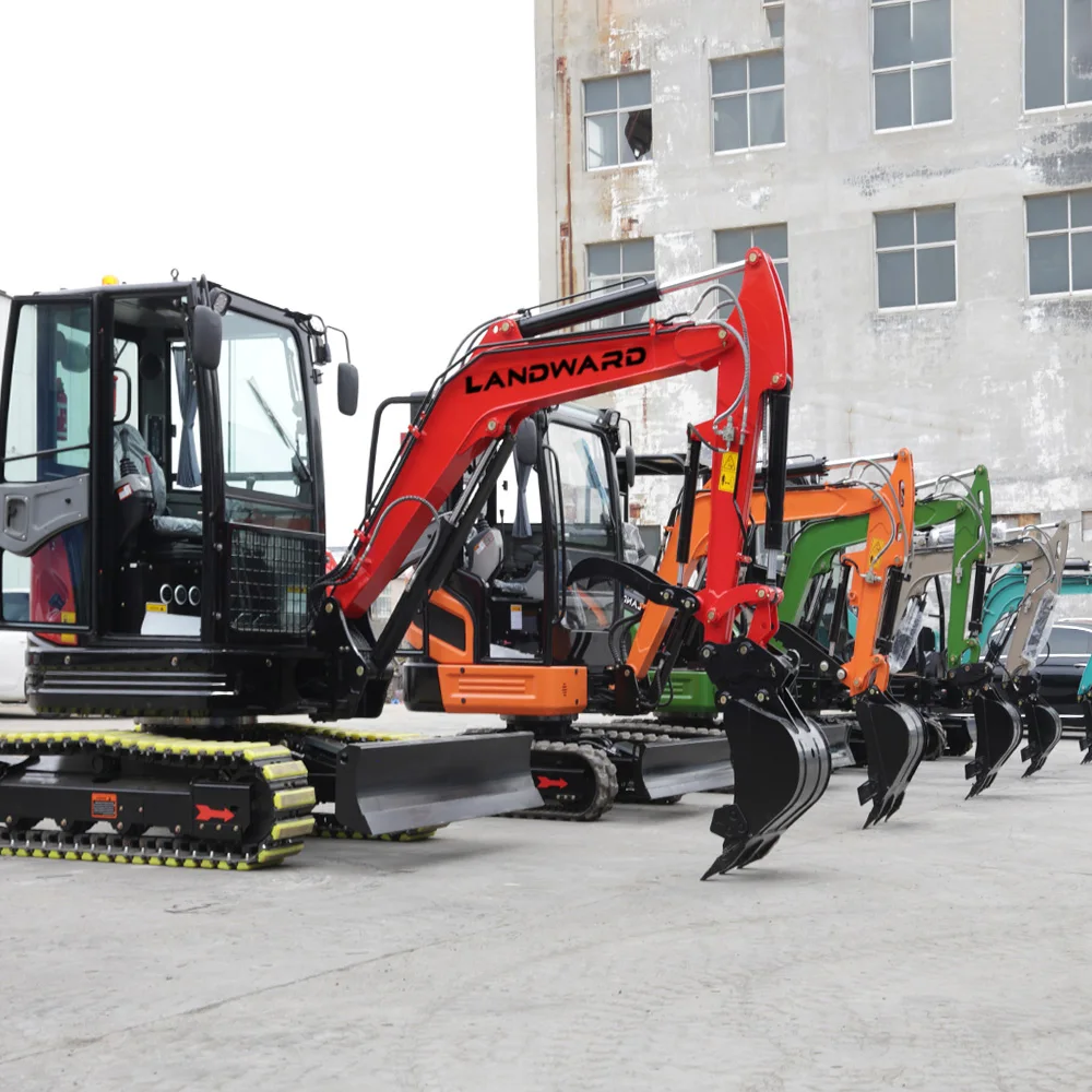 

2.5 Ton Excavator New Customized Household soil Excavation Agricultural Orchard Micro 1800KG Mini Excavator Multifunction Digger