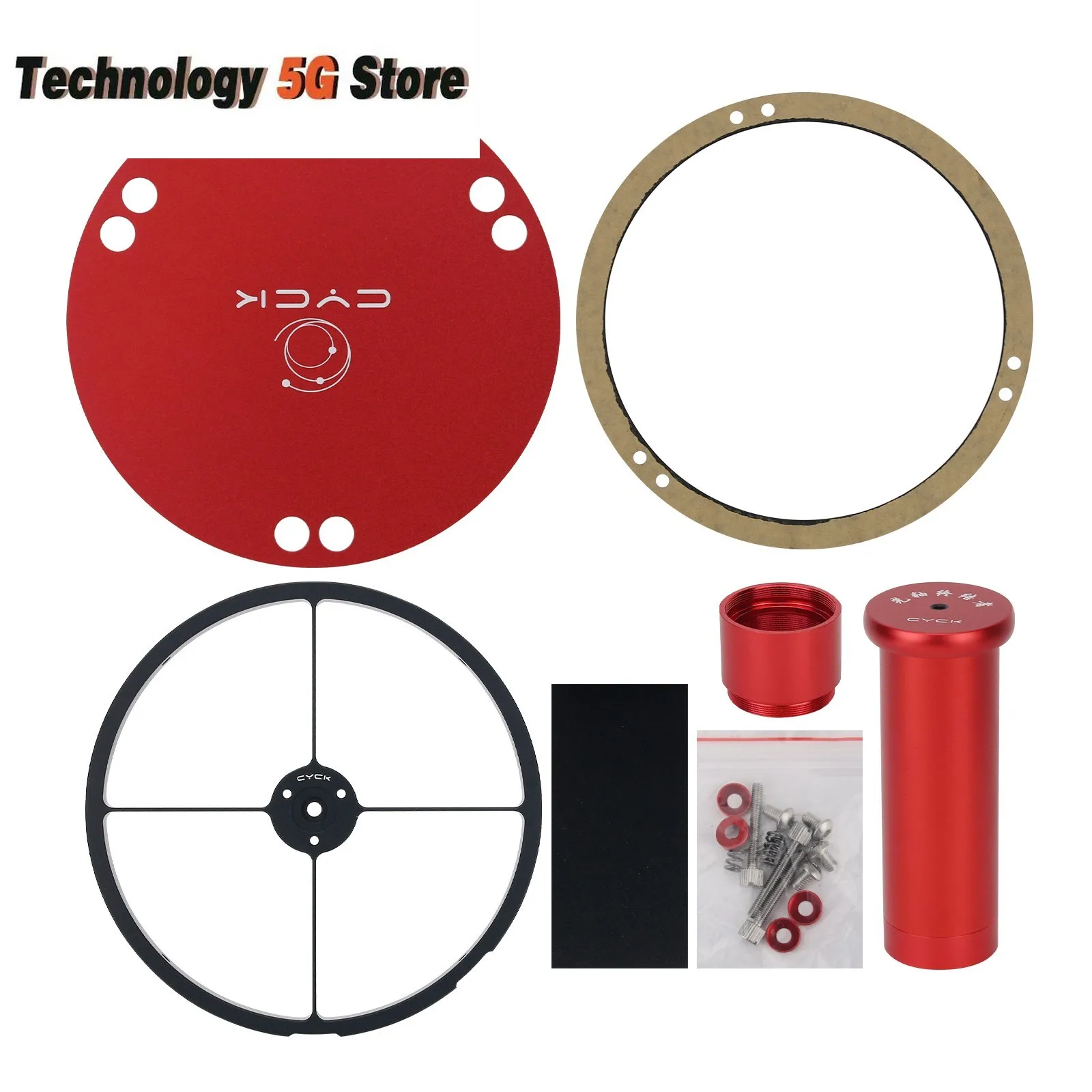 

CYCK Telescope Parts Modification Kit with Optical Axis Terminator for Sky-Wathcer 200mm Telescopes（As option shown ）