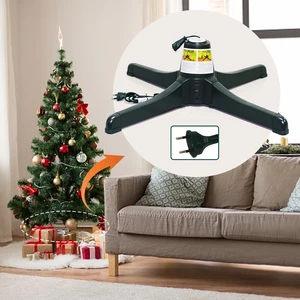 حامل شجرة عيد الميلاد الدوار ، شديد التحمل ، حامل دوران 360 درجة ، قاعدة دوارة بلاستيكية تصل إلى 7.5 قدم من الشجرة الاصطناعية أعلى 10 مبيعات الدورية قاعدة شجرة عيد الميلاد - No3