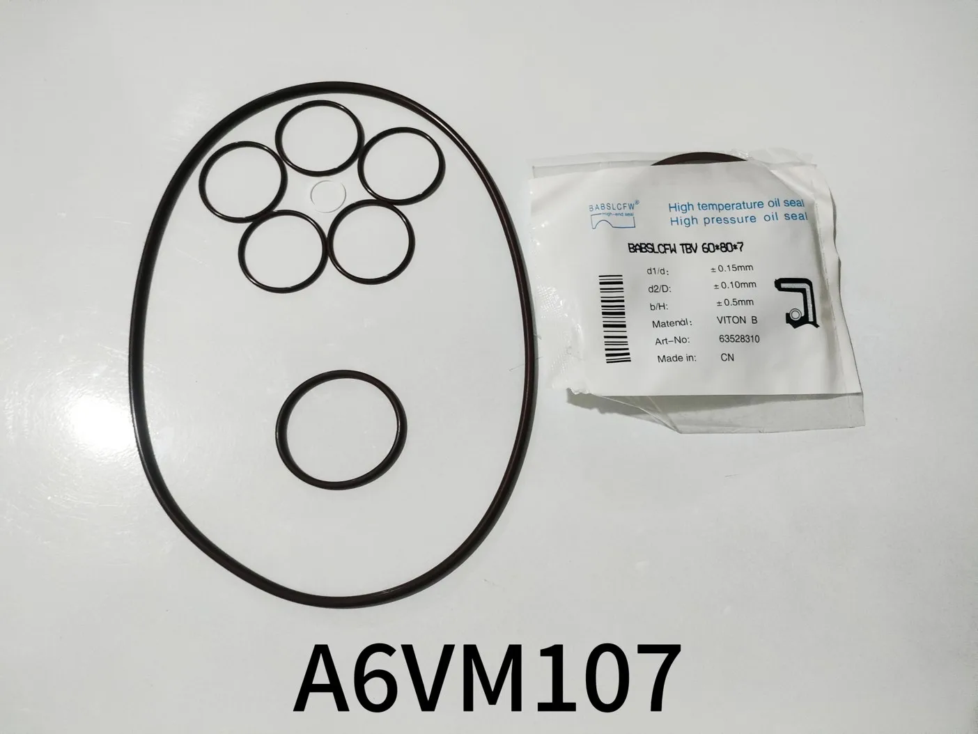 A6VM107 Seal Kit for Rexroth Hydraulic Pump Spare Parts