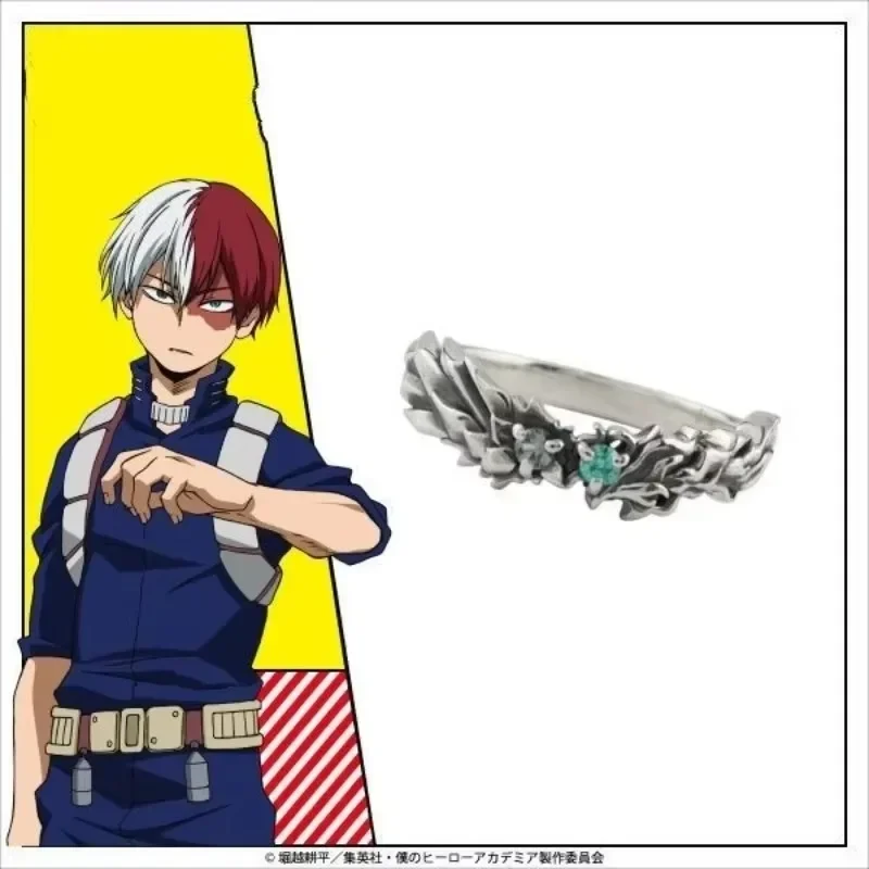 Izuku Midoriya Katsuki Bakugo Deku Bakugo Popular Anime Characters with The Same Trendy Elements and Personalized Student Rings