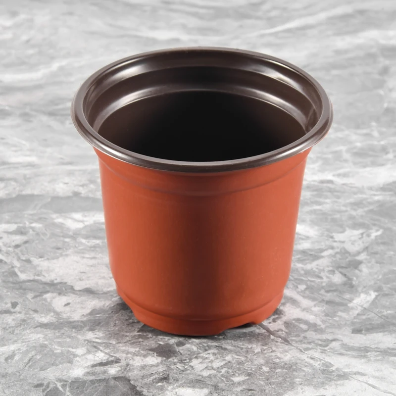 200 pz 4 pollici piantine di fiori in plastica forniture per vivai fioriera vaso/vasi contenitori semi di partenza vasi piantare vasi