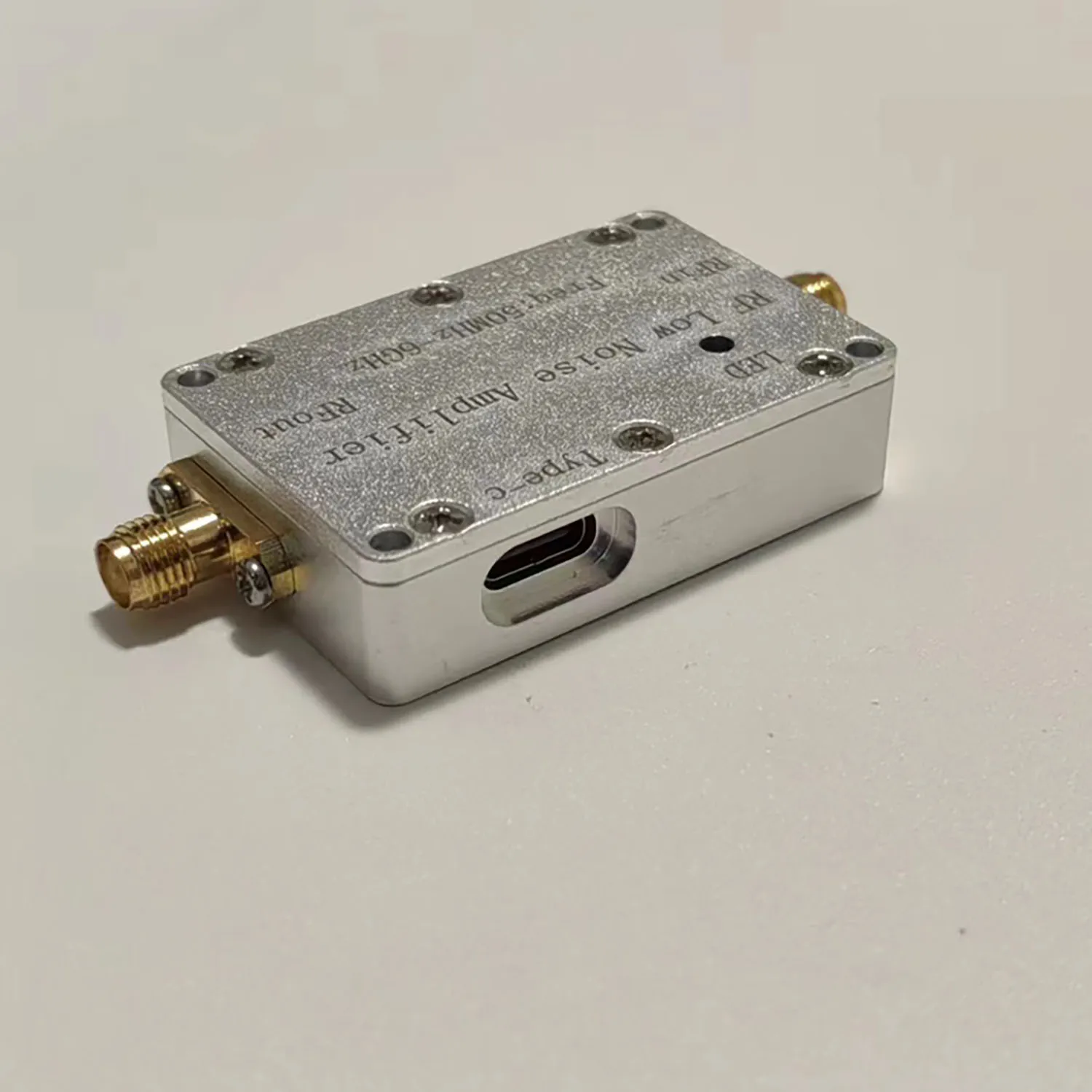 Imagem -06 - Amplificação de Sinal Rádio fm 20db 30db Lna Tipo-c Vhf Uhf s l Banda 50m Amplificador rf de Baixo Ruído com Sistema Receptor de Energia Usb 6ghz