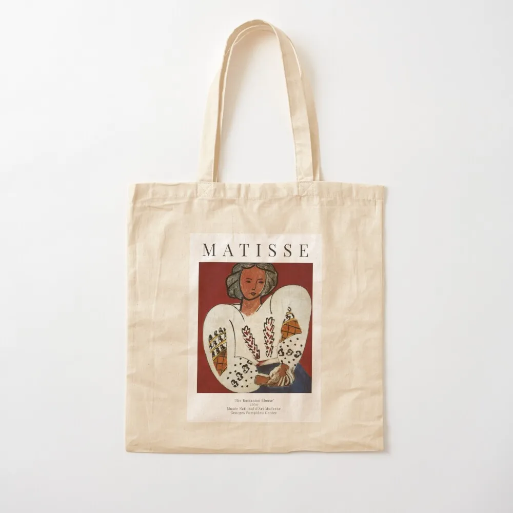 

The Romanian Blouse Art Tote Bag Big bag shopper bag woman Canvas tote canvas