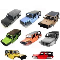 Jeep Wrangler 12.3inch 313mm Wheelbase Body Car Shell for 1/10 RC Crawler Axial SCX10 Trx4 SCX10 II 90046 90047