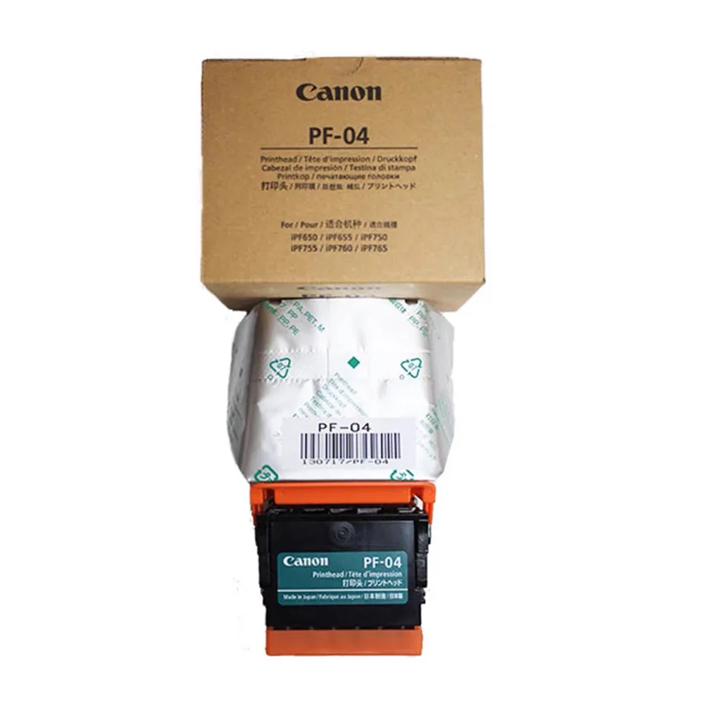 Original New PF-04 Print Head PF 04 PF04 Printhead For Canon iPF650 iPF655 iPF670  iPF671 iPF680 iPF681 iPF685 iPF686 iPF750