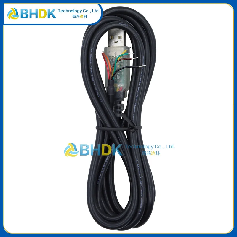 For TTL‑232RG‑VREG1V8‑WE USB To 1.8V Regulated TTL UART Serial Converter Cable FT232R Chip 1.8M Bare Wire End Debug Wire