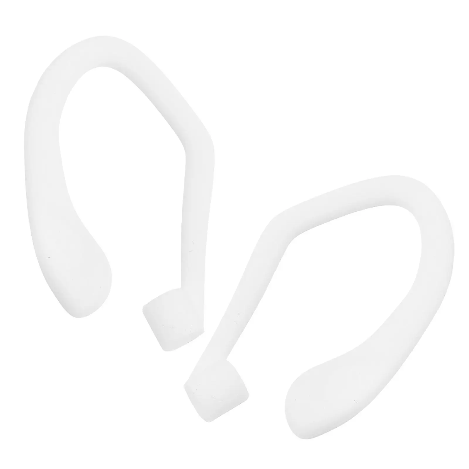 1Pair Silicone Earhooks Earbuds Replacement Anti Slip Secure Fit for Running Jogging Cycling Gym Sports Earphone Accessories