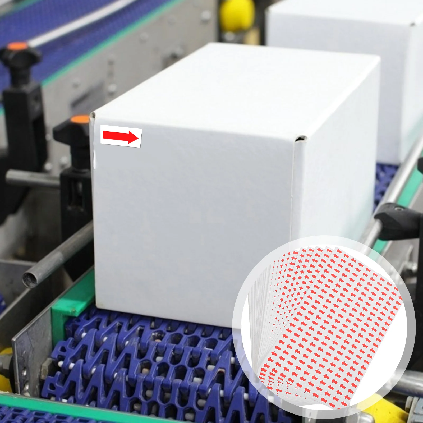 

80 шт. красных самоклеящихся этикеток «Красная стрелка» для маркировки нестандартных изделий, направляющие наклейки, предупреждающие этикетки, бирки для папок