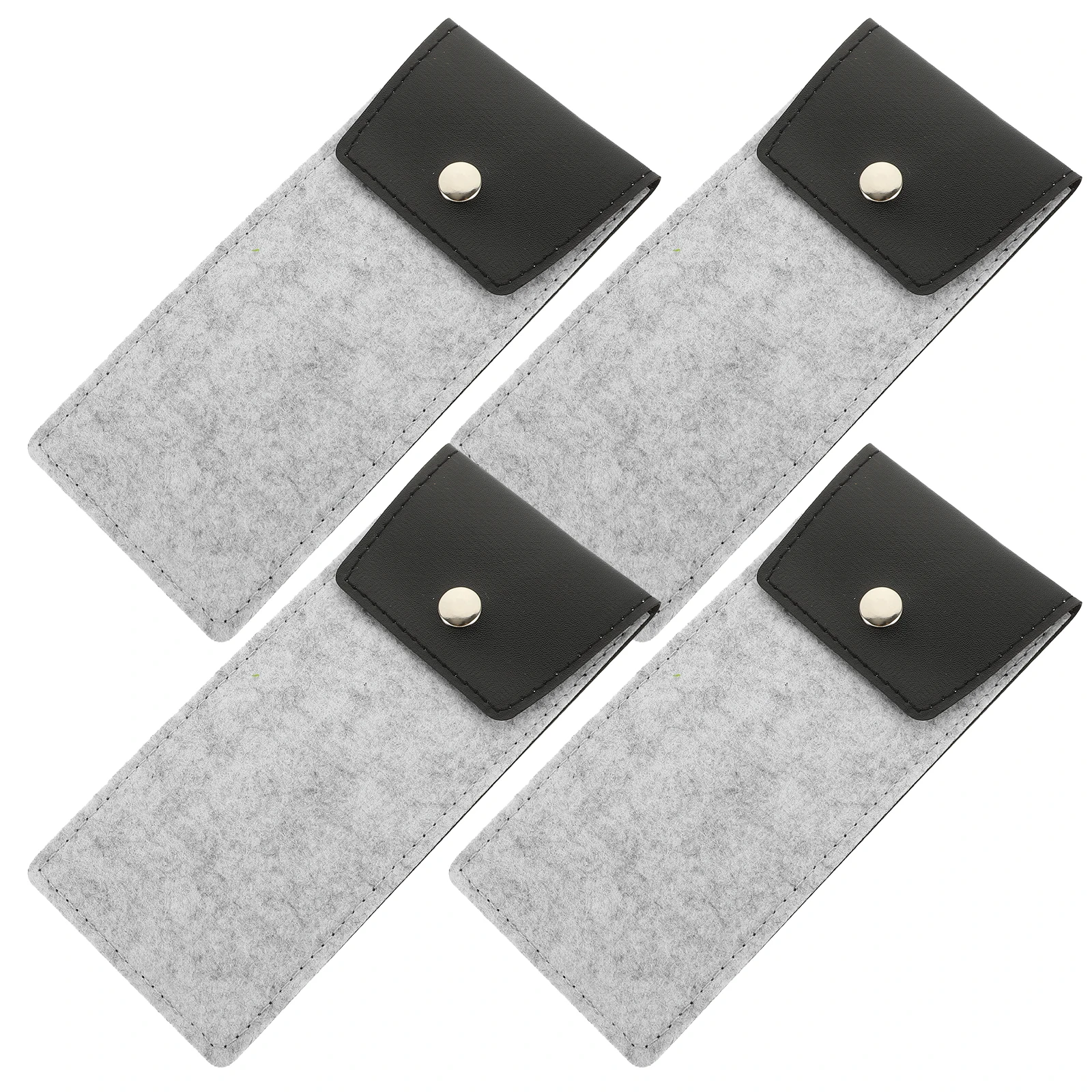 

4pcs Glasses Bag Soft Portable Eyeglass Case Sunglasses Sleeve Pouch AntiScratch Storage Bag Small Capacity Suitable Most Sizes