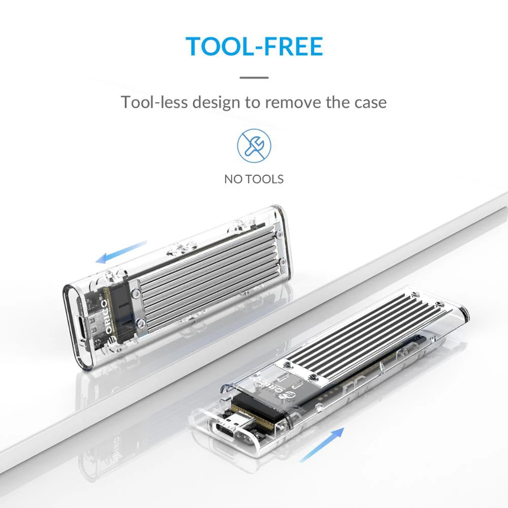 Корпус ORICO M.2, 5 Гбит/с, 10 Гбит/с