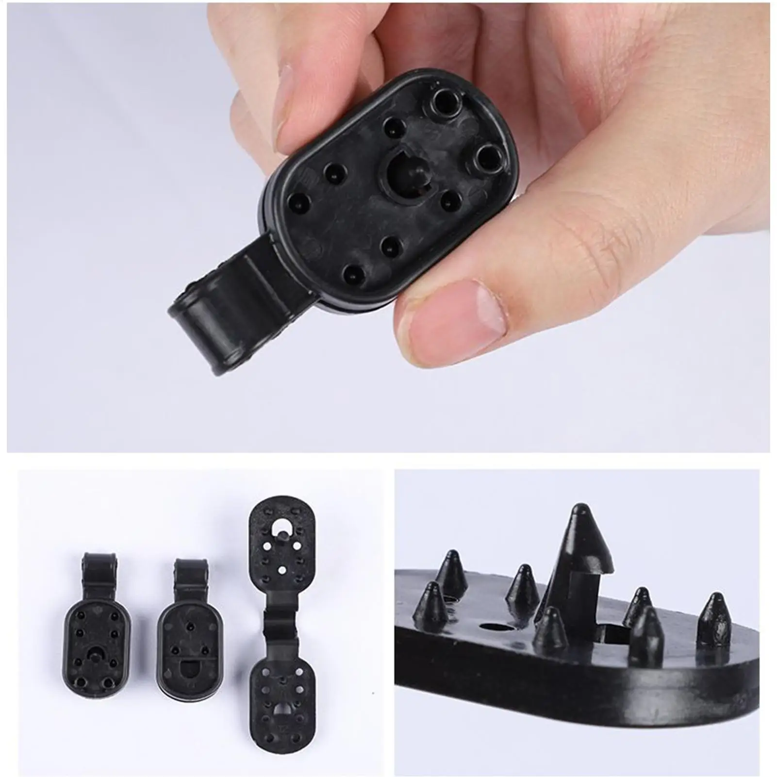 Shade Cloth Clips Fixing Clips for Anti Bird Netting 100 Pieces Reusable Fixing Clamps for Sunshade Net Garden Anti Bird Netting