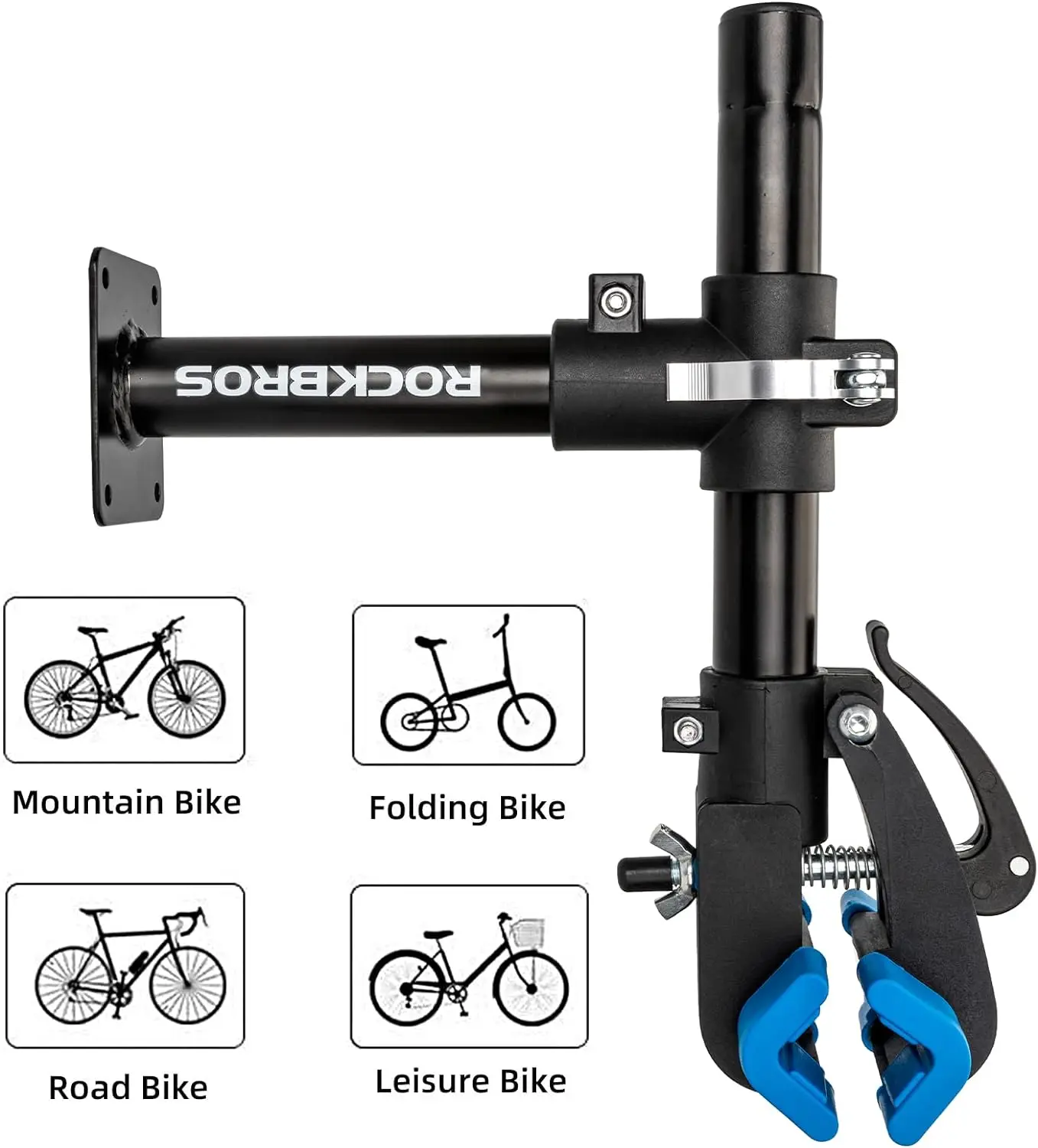 Bike Repair Stand Bench Mount Home Bike Stand for Maintenance Bike Clamp Workbench Work Stands Bicycle Repair Rack for Road Moun