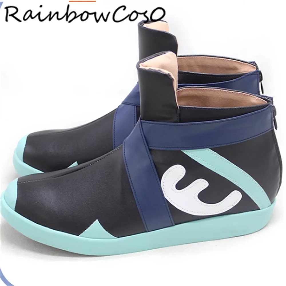 Jett Han Sunwoo Cosplay Sapatos Botas Jogo Anime Festa Halloween RainbowCos0 W5345