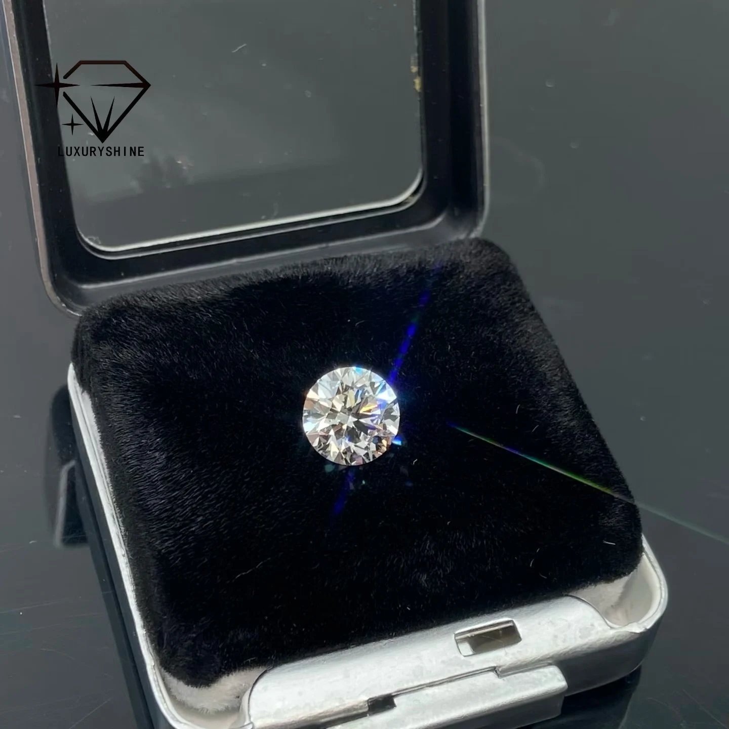 

LuxuryShine VS1-VS2 1-15 Carat Lab Grown Diamond Loose Diamond D-F Color Heart/Oval/Round/Pear/Asscher Customized jewelry