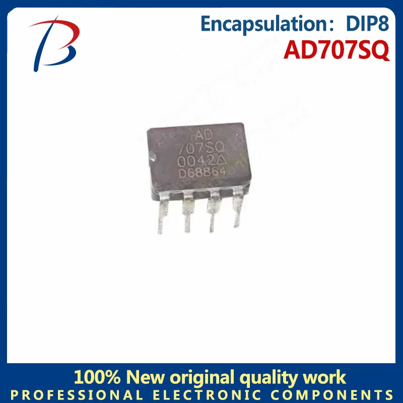 1ชิ้น AD707SQ การดำเนินงานเครื่องขยายเสียงชิปแพคเกจ DIP8