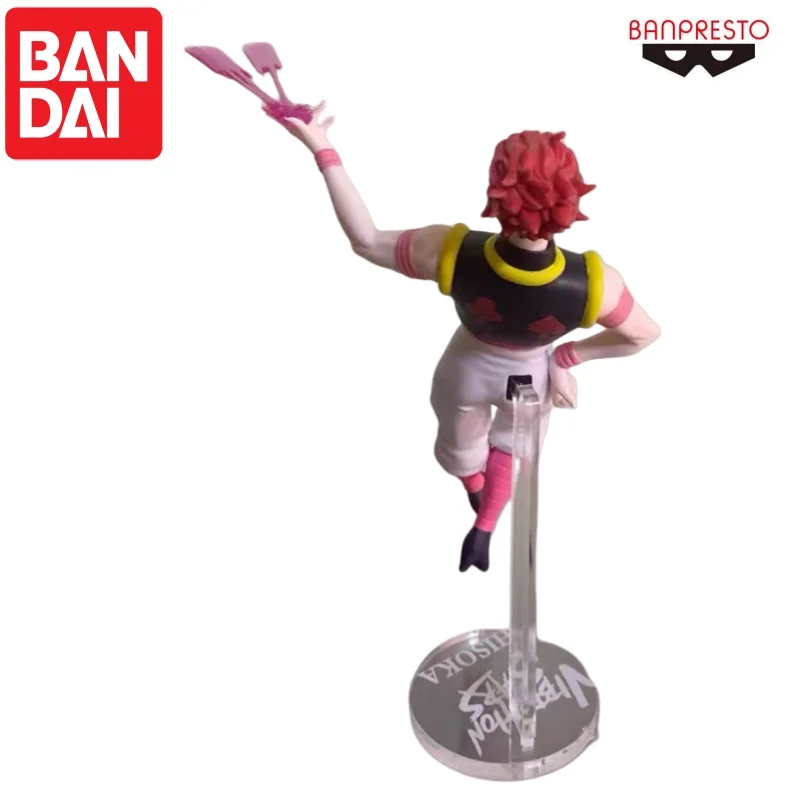 Bandai In Stock Original Banpresto Hisoka Doll Brand New Boxed Action Figure Animation Peripherals Anime Characters Garage