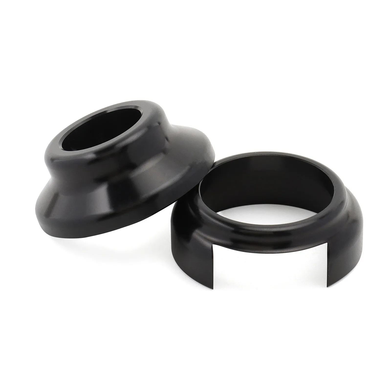 สเปเซอร์ล้อหน้าทรงเรียว CNC 2 ชิ้น สำหรับรถฮาร์เลย์ โร้ดคิง อีเล็คตร้าไกลด์ อัลตร้าคลาสสิค สตรีทไกลด์ พร้อมเบรก ABS ปี 2008-2023