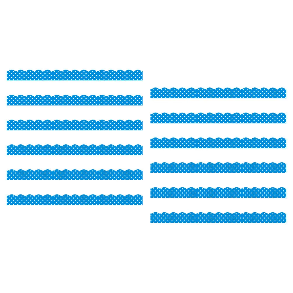 

12 Pcs Magnetic Bulletin Board Notice Decoration White Border for Boards Strip Trim