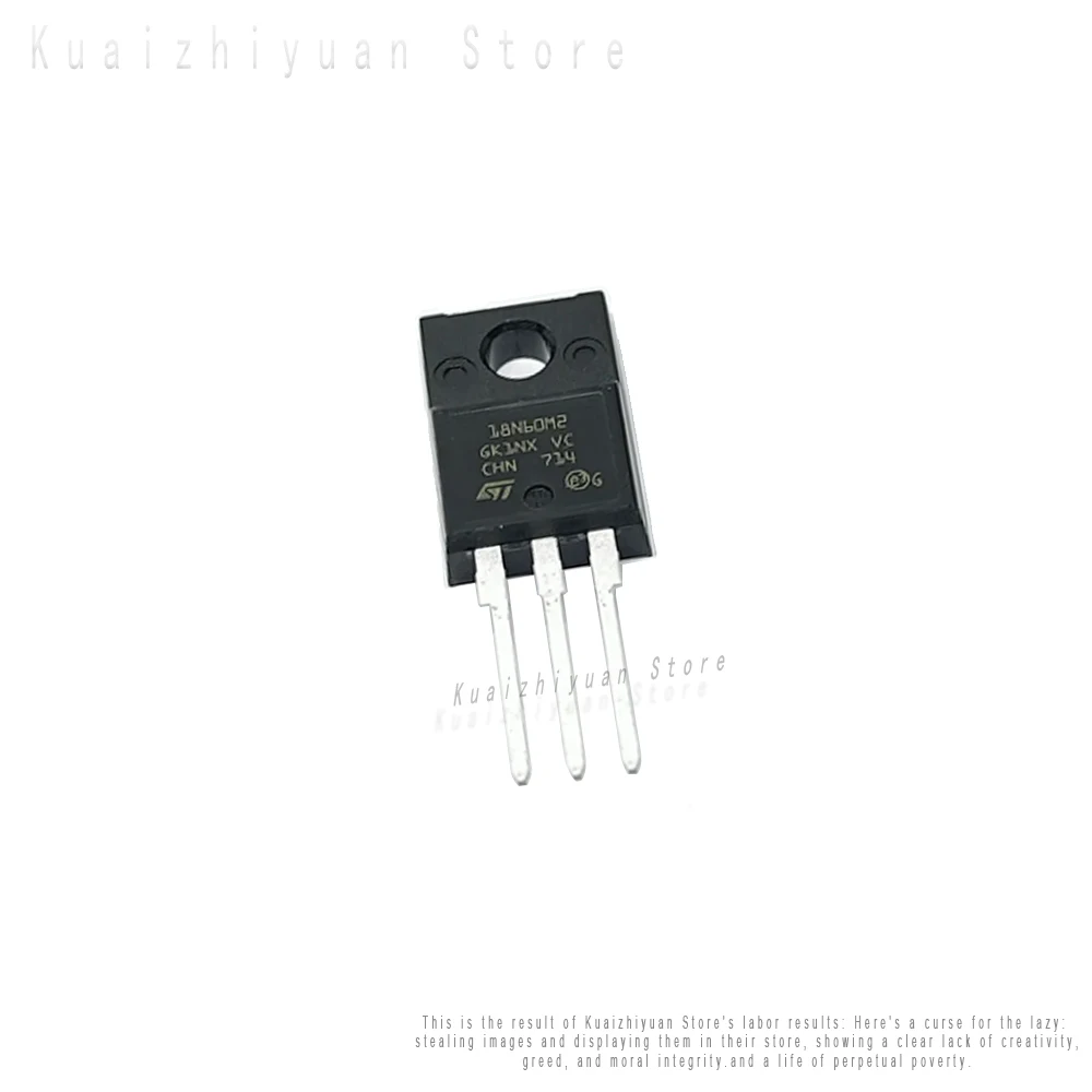 10PCS/Lot New And Original 18N60M2 STF18N60M2 A Spot TO-220F 650V13A MOS Field Effect Tube MOS Transistor TO220