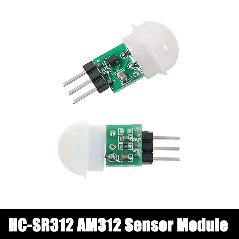 HC-SR312 AM312 Mini PIR Motion Sensor Module IR Pyroelectric Infrared Human Body Induction Detector DC 2.7V To 12V For Arduino
