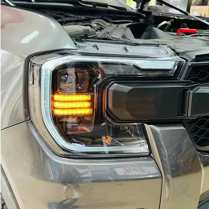 Car Lighting Systems 4WD Modified Accessories Auto Headlights Led Head Light for Ranger 2022 2023 XL XLS XLT Wildtrak Sport