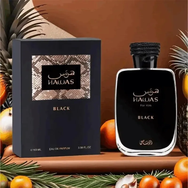 عطر راساسي هاواس الأسود للرجال عطر استنساخ عالي الجودة متين للرجال، عطر كولونيا بزجاجة رذاذ للرجال