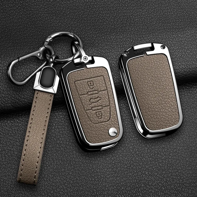 Zinc alloy car key protection cover, suitable for Roewe RX5 MG3 MG5 MG6 MG7 MG ZS GT GS 350 360 750 car keychain accessories