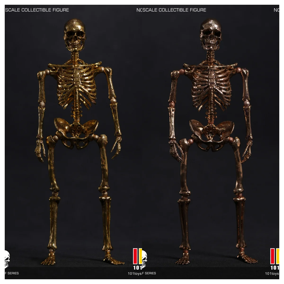 

101toys 1 12th Scale Limited Edition Skeleton Body Action Figure No Es025 To Es027 With Brain And Heart Model For Collectors
