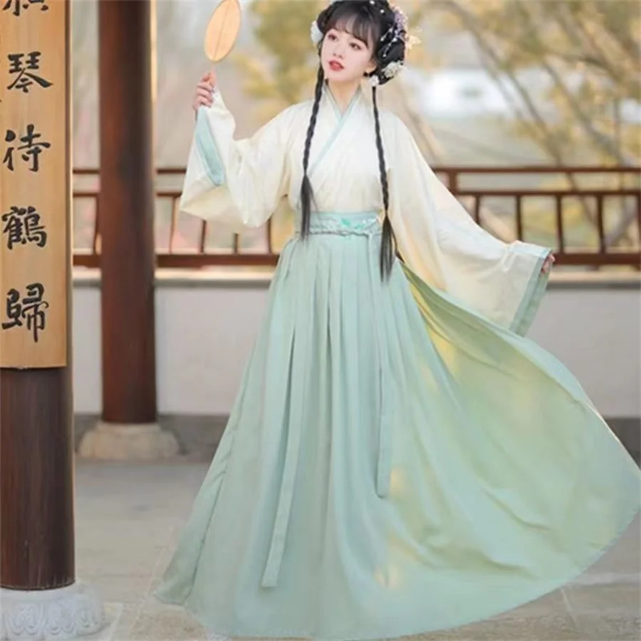 Hanfu femme damski kostium księżniczki do chińskiego narodowego tradycyjne ubrania dla kobiet chiński starożytny Cosplay