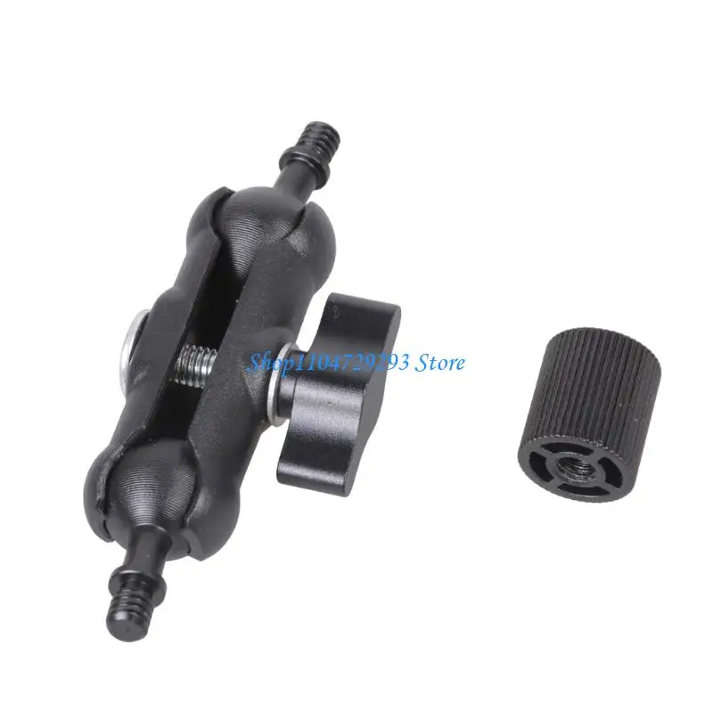 Y2GD Professional 1/4inch Male to Female Rotatable Ball Head Bracket Clamp For Phone Video Mount Camera LED Light Microphones