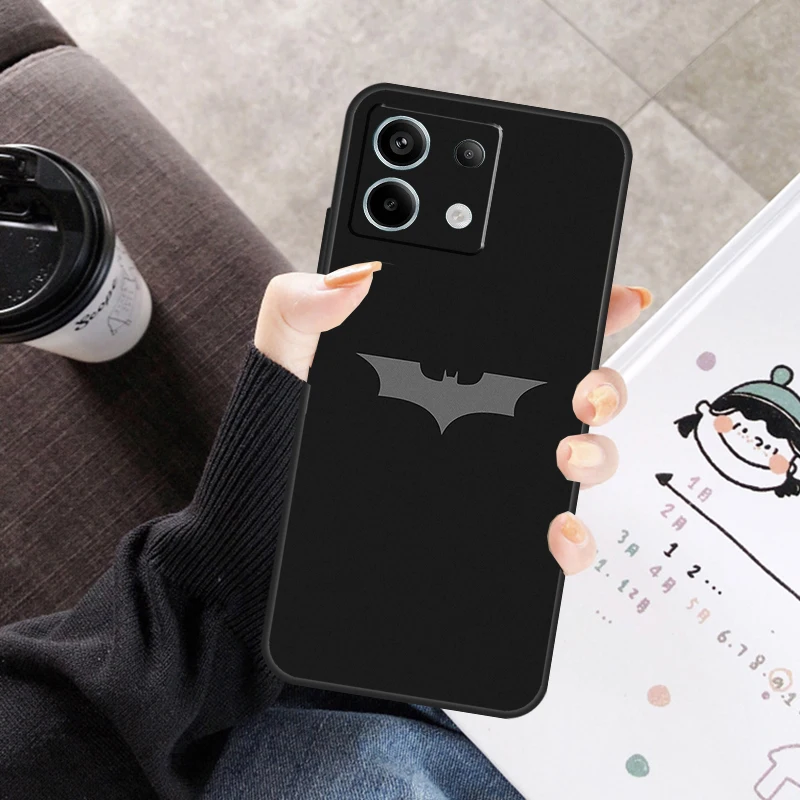 Чехол «Летучая мышь» для Xiaomi Redmi Note 14 13 9 10 11 12 Pro 10S 11S 12S Чехол для Redmi 13C 12C 10C 14C