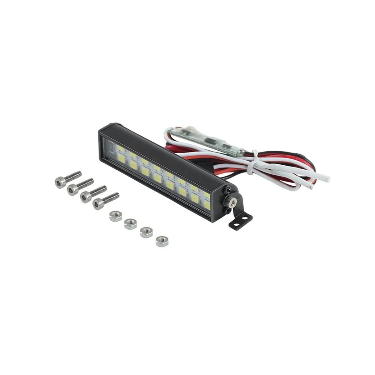 RC Auto Super Helle LED Licht Bar Dach Lampe CH3 Steuerung für 1/10 RC Crawler Auto Axial SCX10 Capra TRX4 TRX6 D90 CC01 YK4102