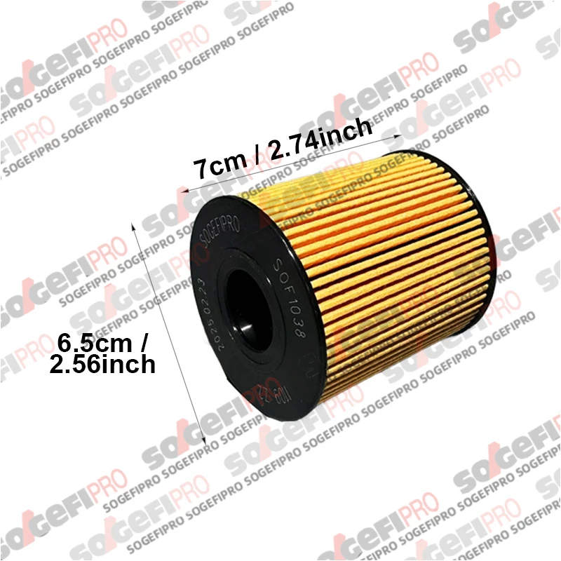 ل ميني كلوبمان كونتري مان كوبيه بيسمان رودستر 1.4 1.6 ميتسوبيشي أوتلاندر 2 2.2d أوبل أسترا L 1.6L SOGEFIPRO فلتر زيت #5