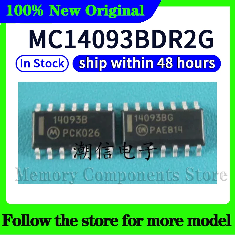 MC14093BDR2G 14093BG  In stock 100% Original New