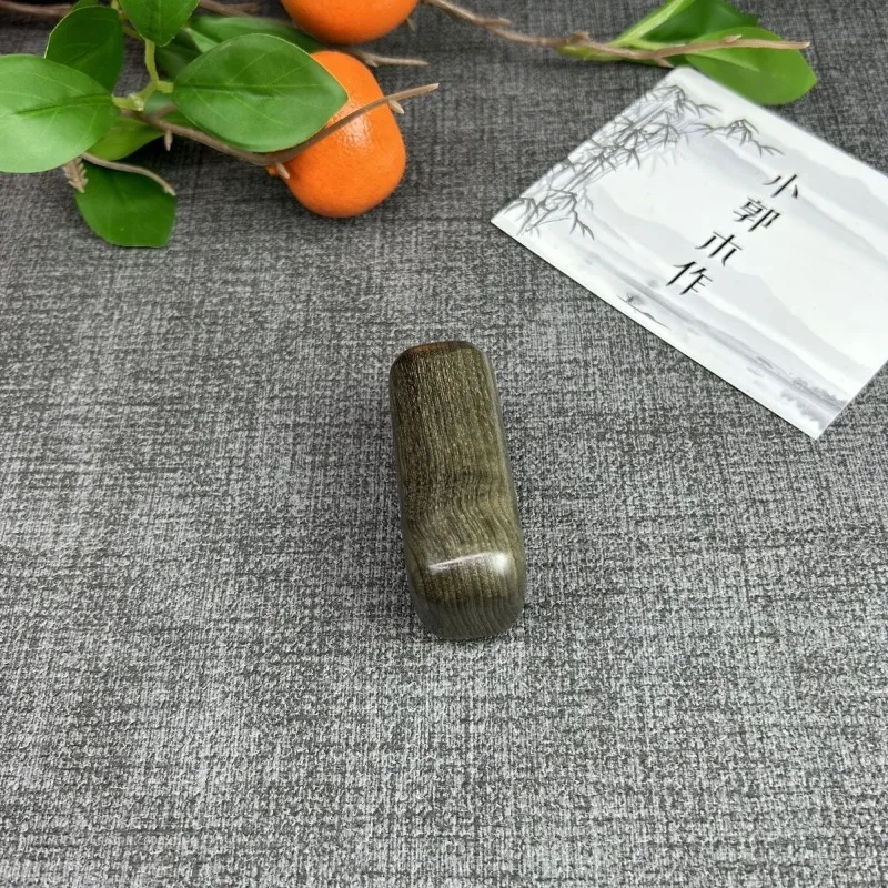 Shape Palm Worry Stone Softwood Rich Herbal Aroma Durable Soft Gold Collection Natural Meditation Home Fragrance Incense Holder