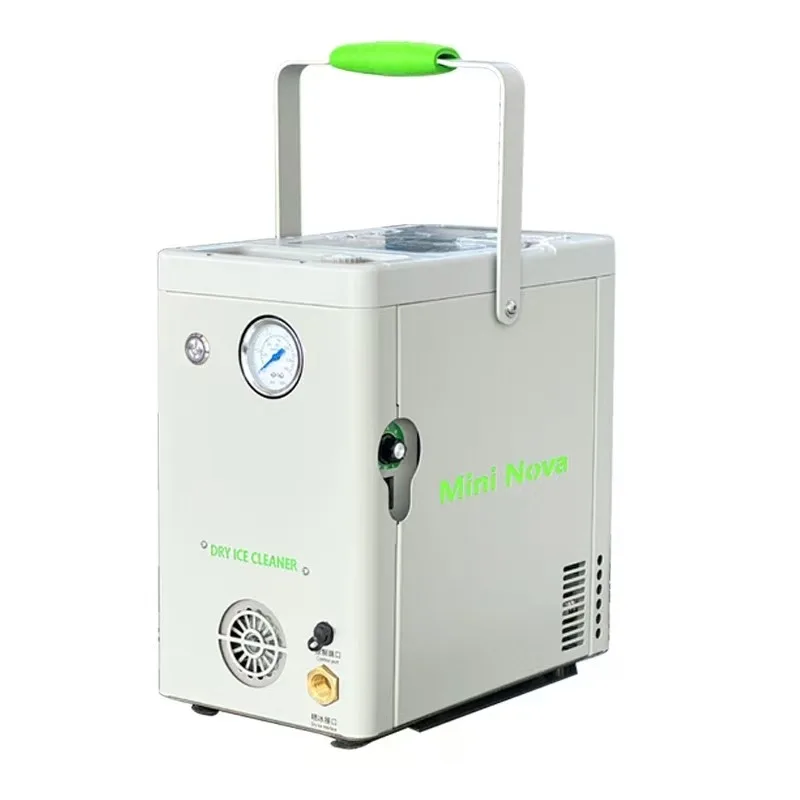 

Mini Dry Ice Cleaning Machine 9kg Small CO2 Dry Ice Blasting Tool Parts Cleaning Machine for Metal Mold Cleaning