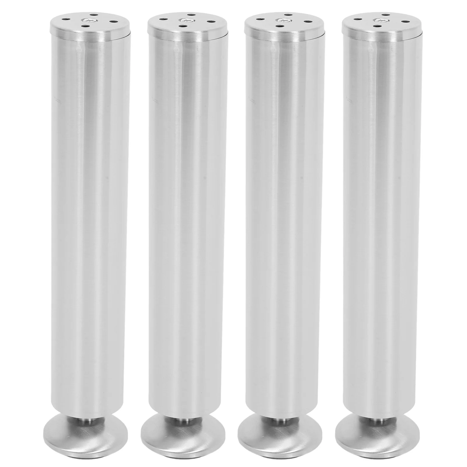 

4pcs Stainless Steel Furniture Feet Adjustable Legs For Cabinet Chair Table Bookshelf Anti-Slip Wear Resistant Corrosion Proof