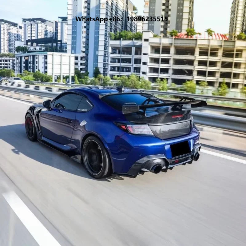 GR86 AD Style Carbon Fiber Body Kits for GR86 ZN8 Coupe 2021-IN Upgrade Real Carbon Fiber Front Lip Side Skirt Diffuser