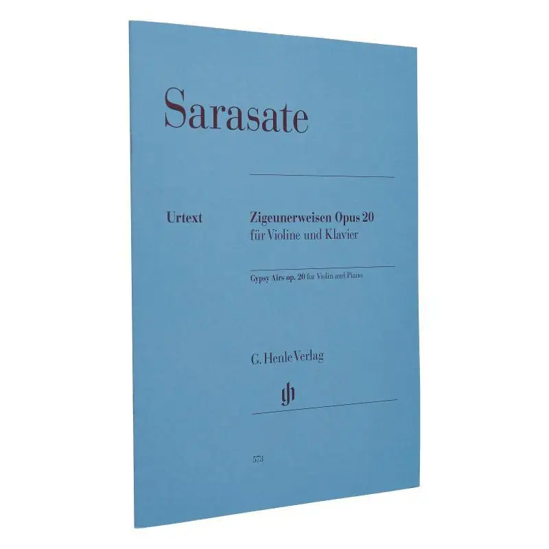 

HN573 Sarasate Gypsy Airs Op 20 Heinemann ErnstGnter G Henle Verlag 9790201805733 Book