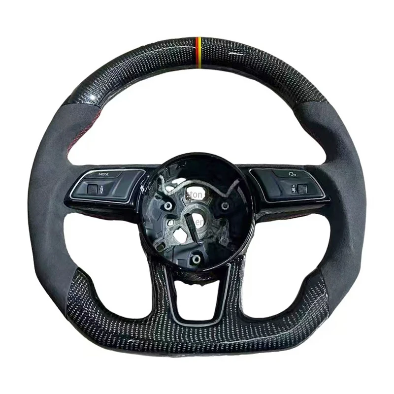 

Лидер продаж, качественный модернизированный руль из алькантары для Audi A4 A5, автомобильный руль