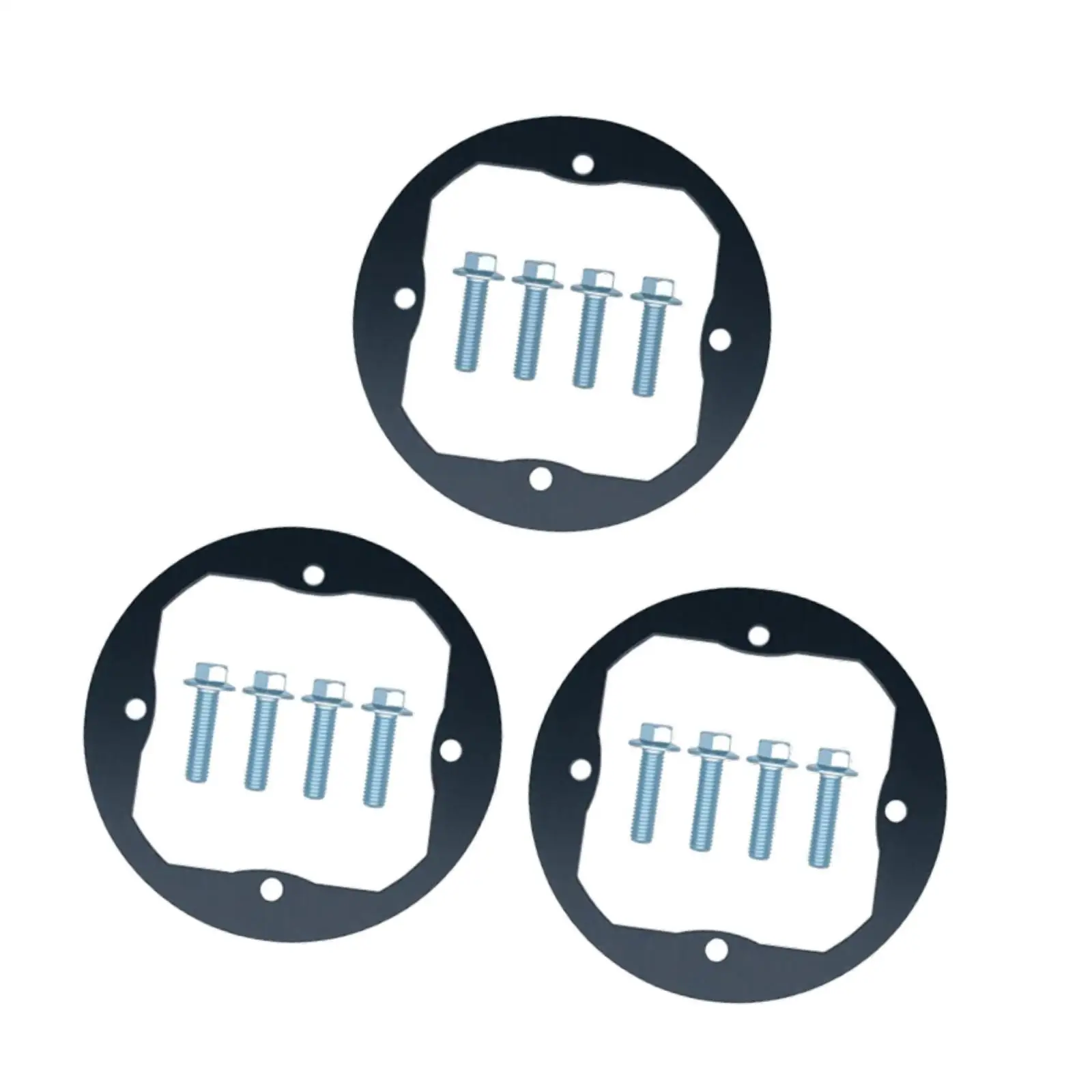 3 قطعة حلقة تعزيز المغزل على سطح السفينة قوية وسهلة التركيب البستنة مع البراغي مجموعة المغزل متعددة الاستخدام للإصلاح #1