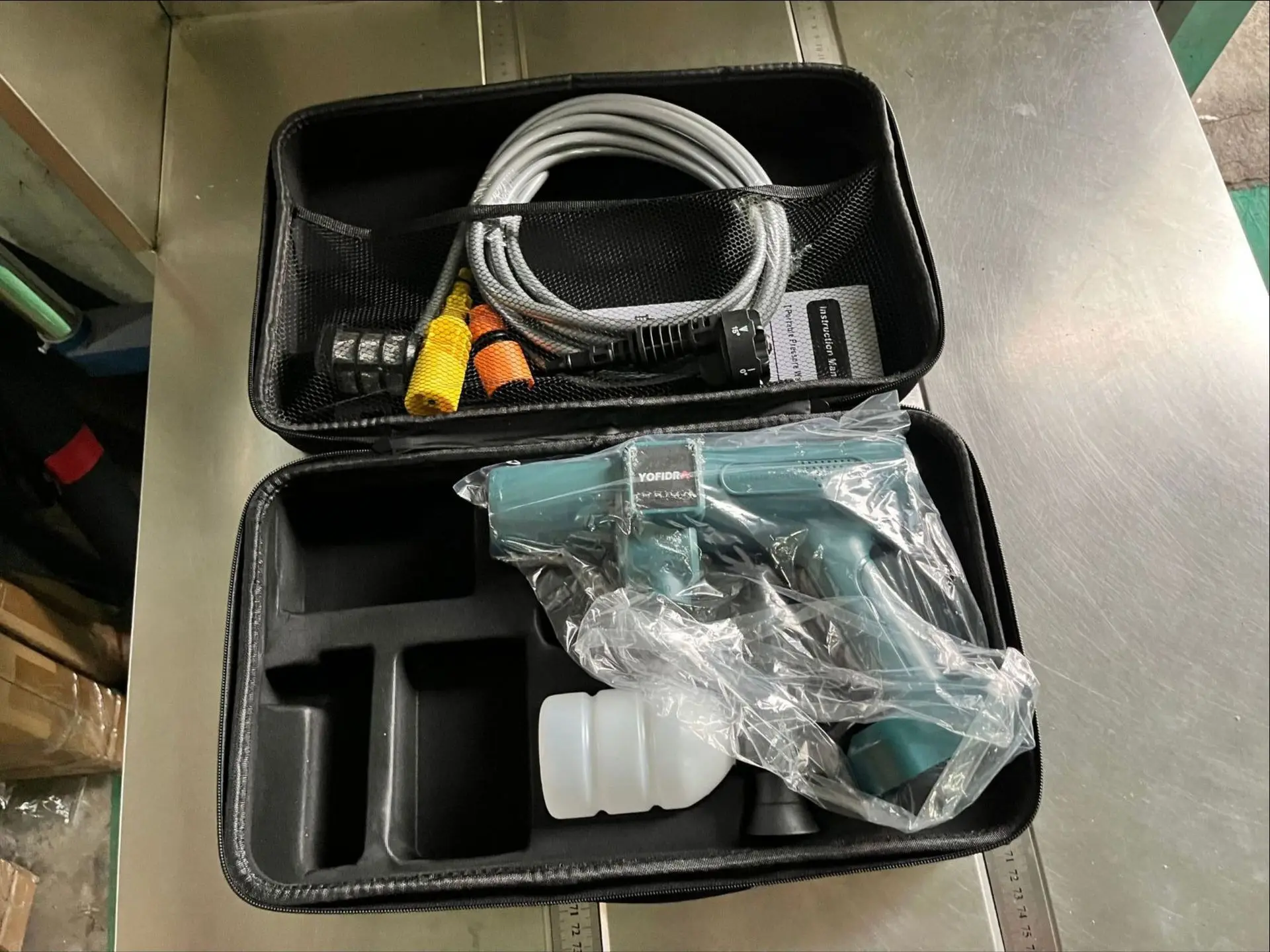 متعددة الوظائف غسيل السيارات ارتفاع ضغط مدفع المياه فرش التحول الكهربائية عالية الطاقة رش سقي زهرة المنزلية #6