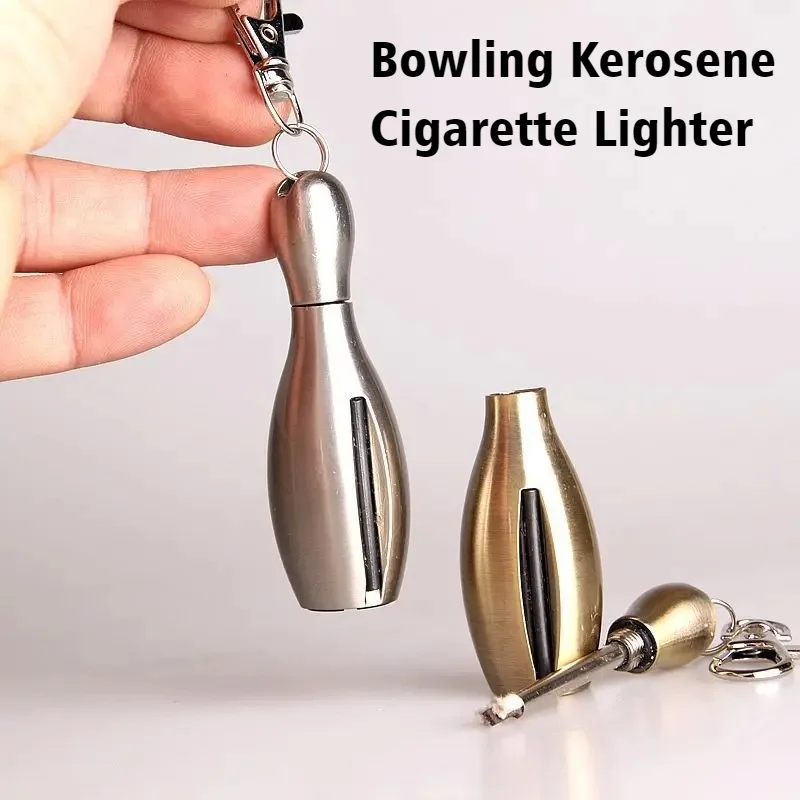 

Bowling Ball Coal Oil Igniter 10000 Times Match Lighter Waterproof/Windproof Open Flame Cigarette Lighters & Smoking Accessories