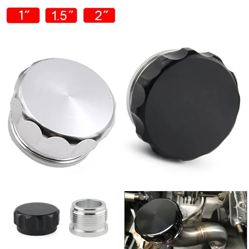 

Universal OD 1.5" ,2" ,2.5" Aluminum Weld Bung And Cap Fuel Surge Tank Cap Oil Water Tank & Radiator & Coolant Reservoir Caps