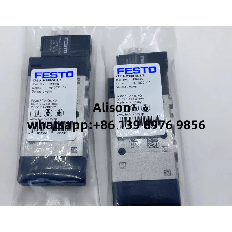 

FESTO 196941 CPE14-M1BH-5L-1/8 solenoid valve