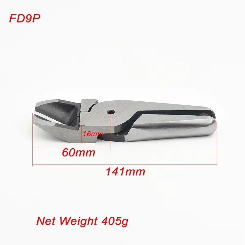 YOUSAILING FD9P Pneumatic Nippers Angle Blade Cutting 10mm Soft Plastic