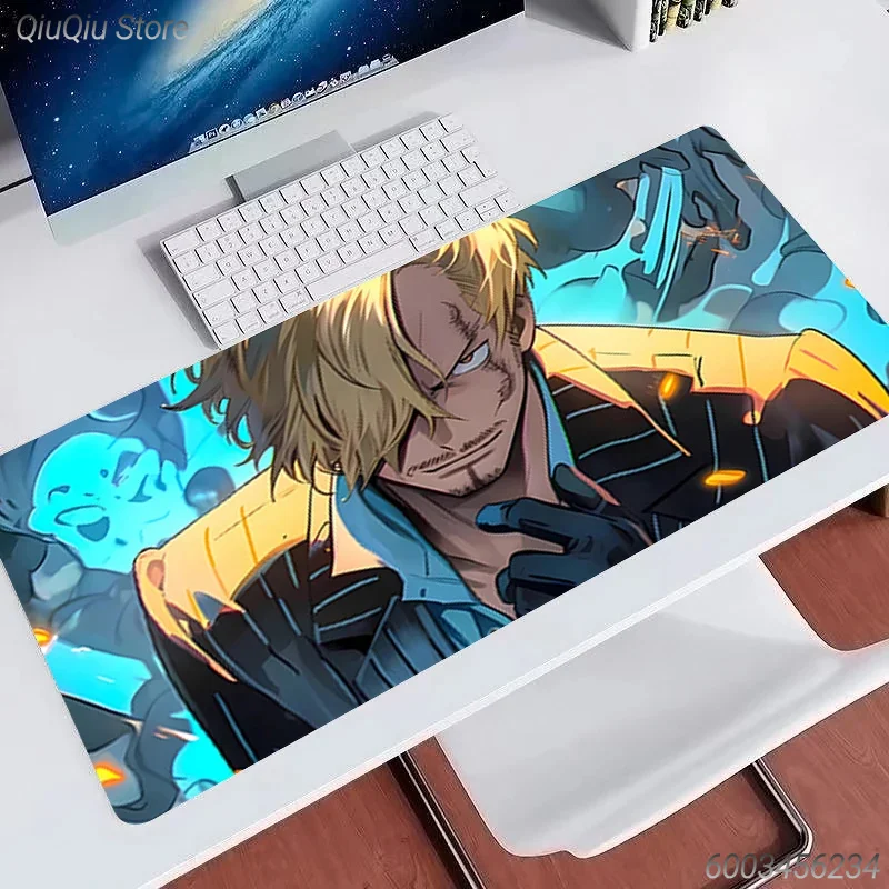 Anime Large Mouse Pad One Piece Gaming Desk Mat Non-Slip Rubber Keyboard Pad Office Laptop Computer Mousepad Gift