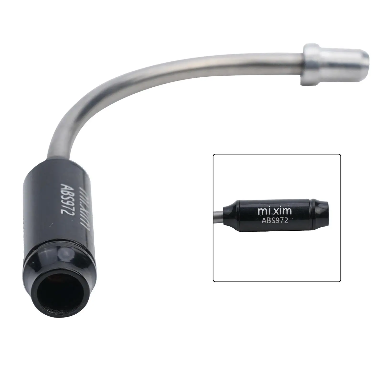 

2pcs/pack Mountain Bike V Brake Bend Tube Bicycle ABS Anti-lock Braking System V Brake Parts Bicycle Replacement Accessories